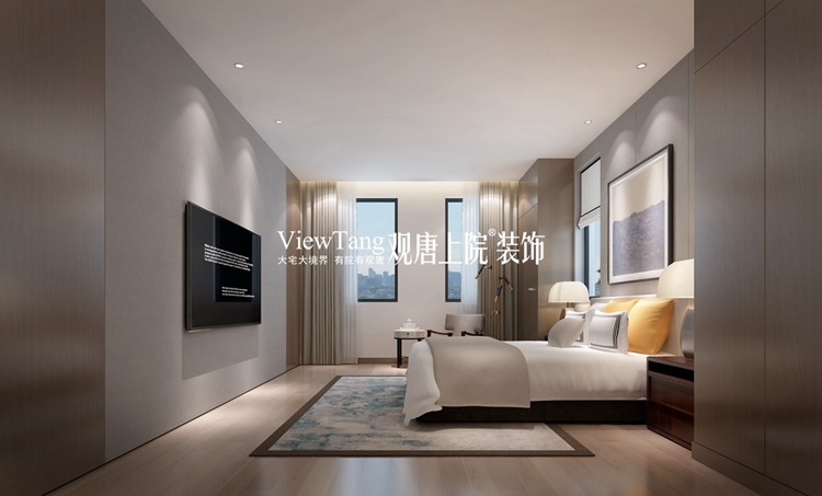 观唐装修设计图,观唐装饰设计滨江