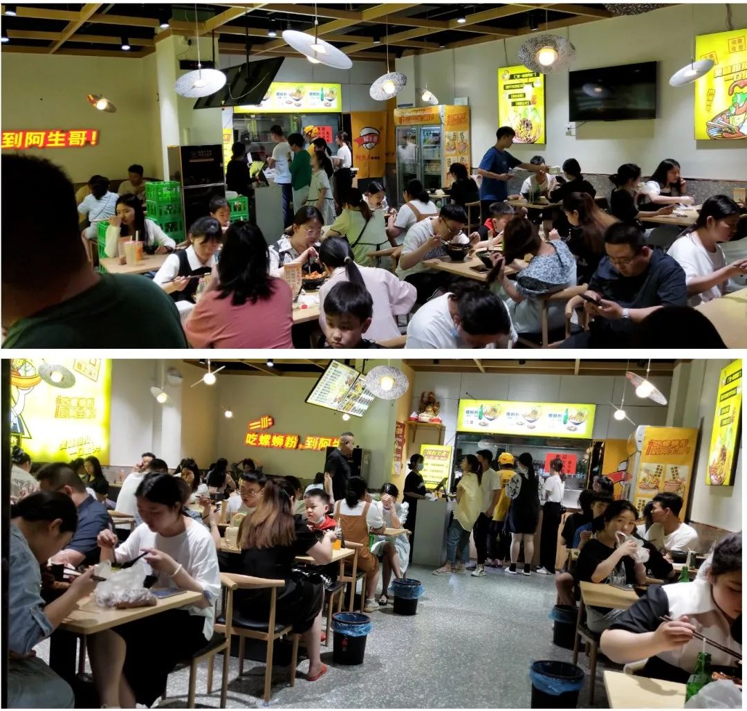 开了30年螺蛳粉老店广西,开100家螺蛳粉一年收入