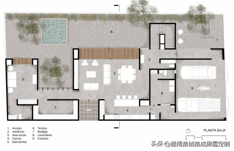 两坡脊屋顶别墅,luxuryvilla湖景6居泳池别墅