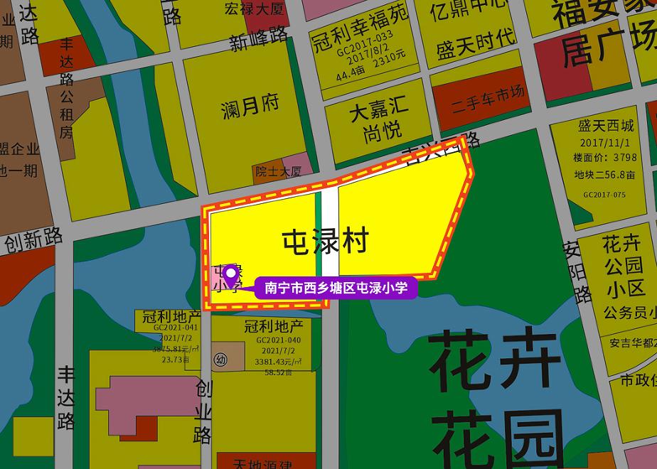 西乡塘区小学地段划分,2021西乡塘区小学划分