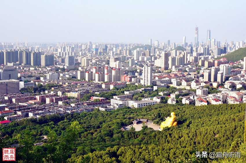 千佛山看济南,千佛山看济南全貌