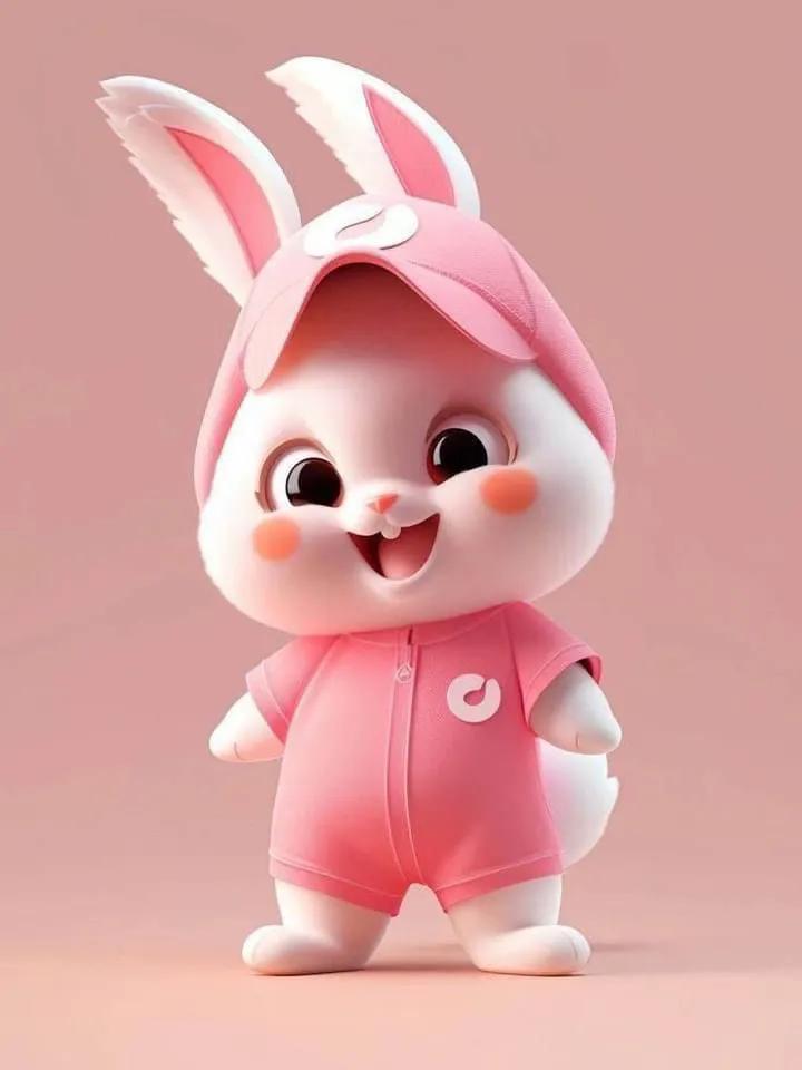 兔子卡通形象系列,卡通可爱的小兔子大全