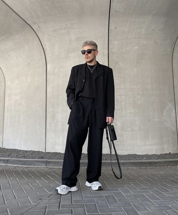 男人应该穿西裤,男人穿的休闲西裤