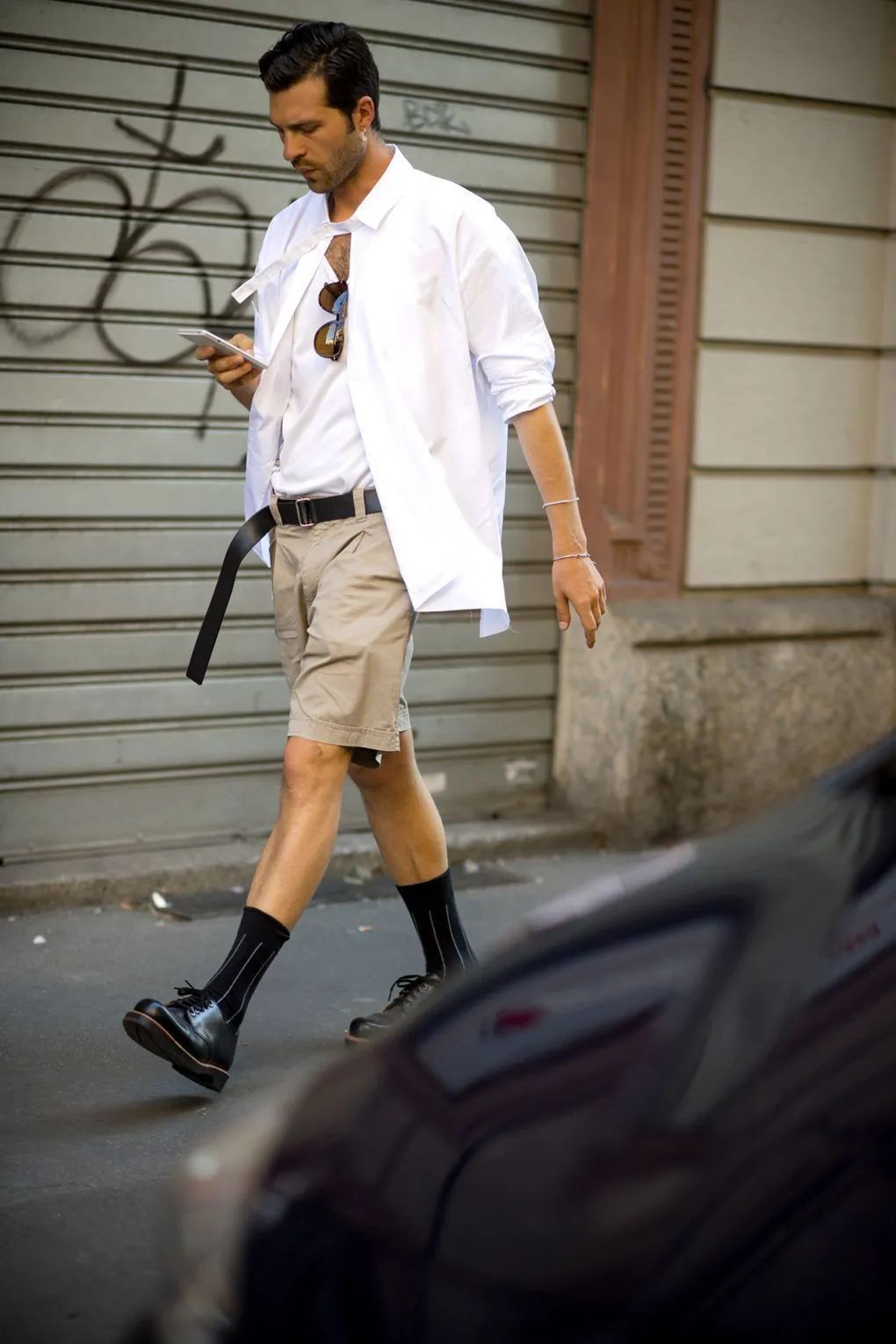 中年男人夏天穿什么短裤好看,中年男人可以穿五分短裤吗