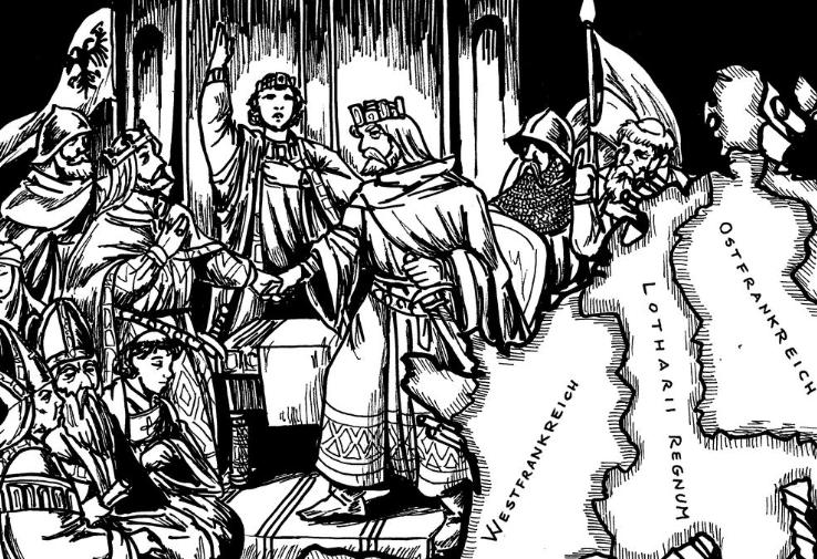 欧洲法兰克王国的发展历程,法兰克王国是中世纪吗