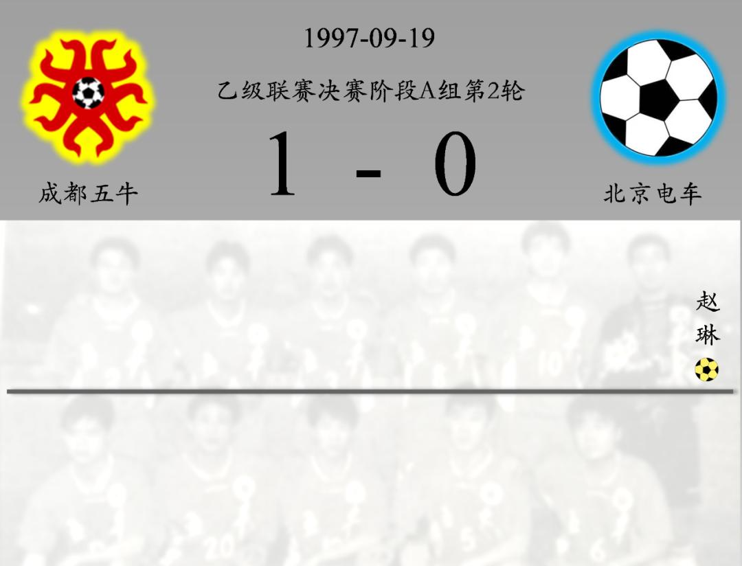 成都五牛07年冲超,1997年成都五牛