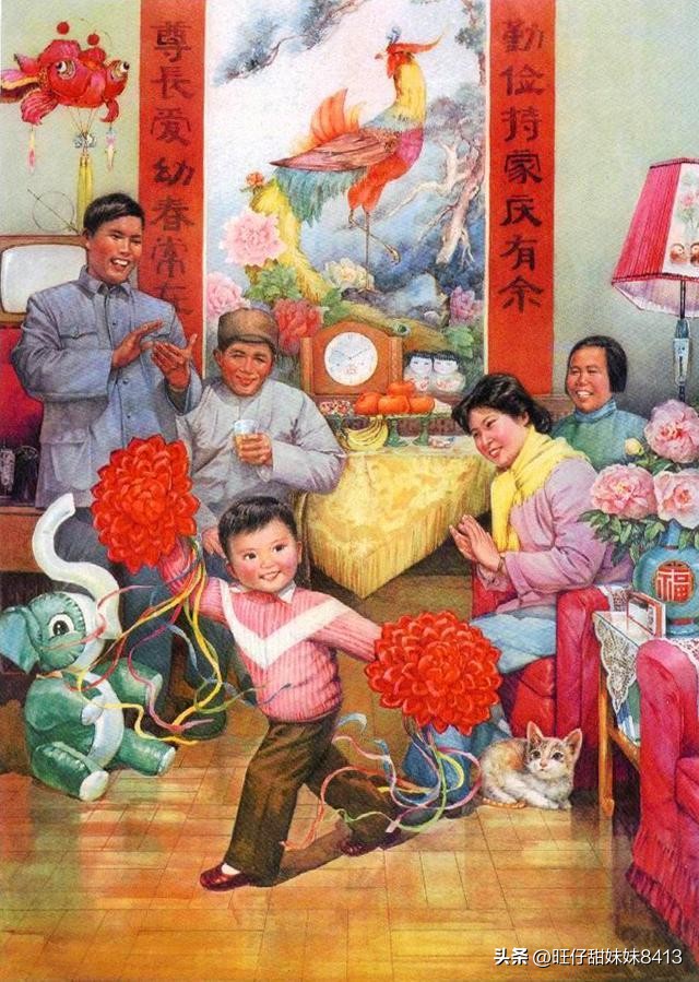 八十年代挂画图片大全,7080年代老中堂挂画图片
