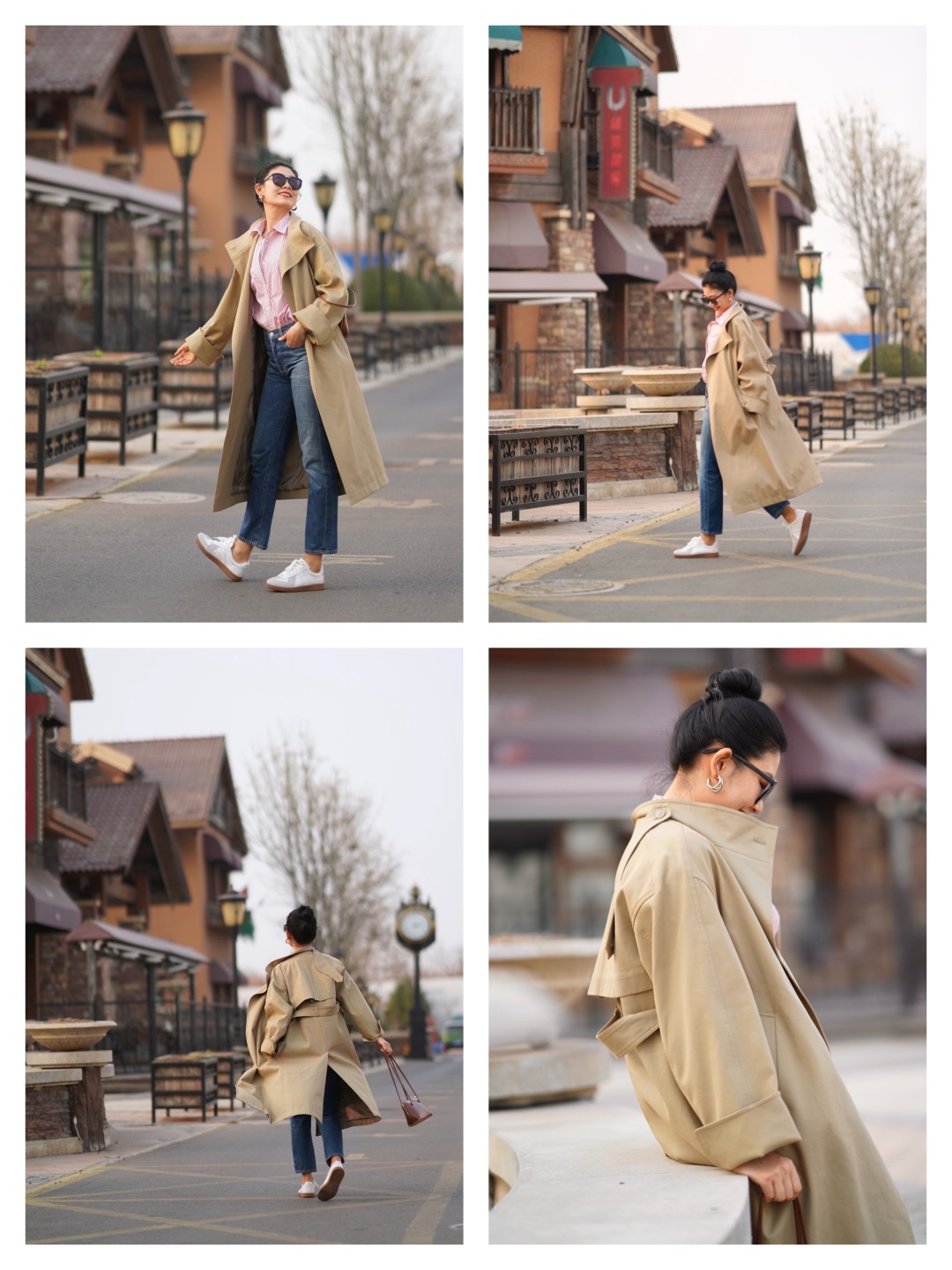 充满春天气息的穿搭,穿搭色彩的变化也在慢慢唤醒春天