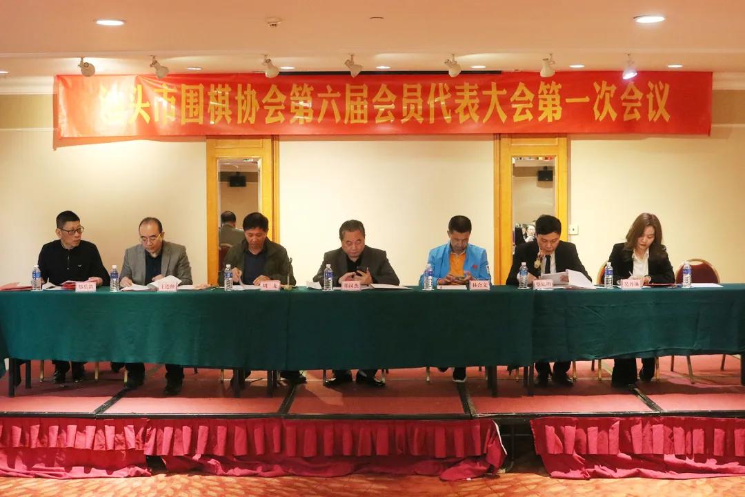 汕头市围棋协会举行换届选举大会，郑汉杰连任会长