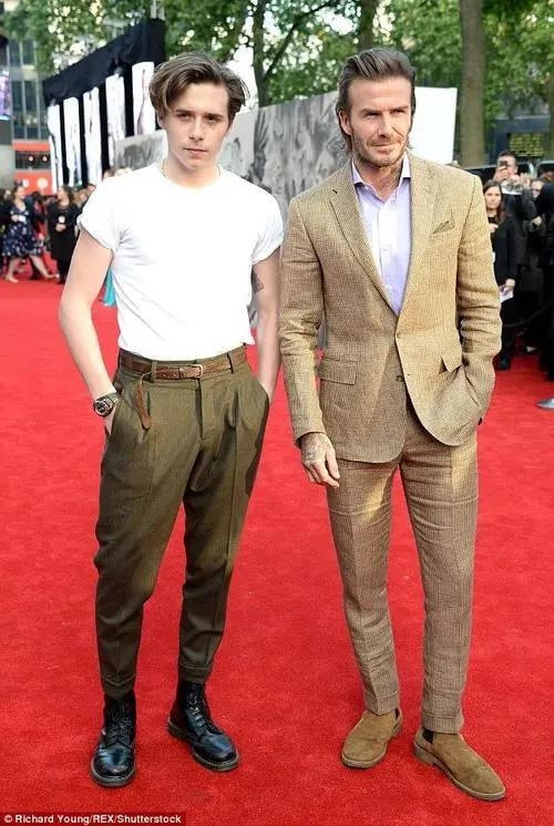 贝克汉姆全家现身长子婚礼现场,贝克汉姆大儿子婚礼视频