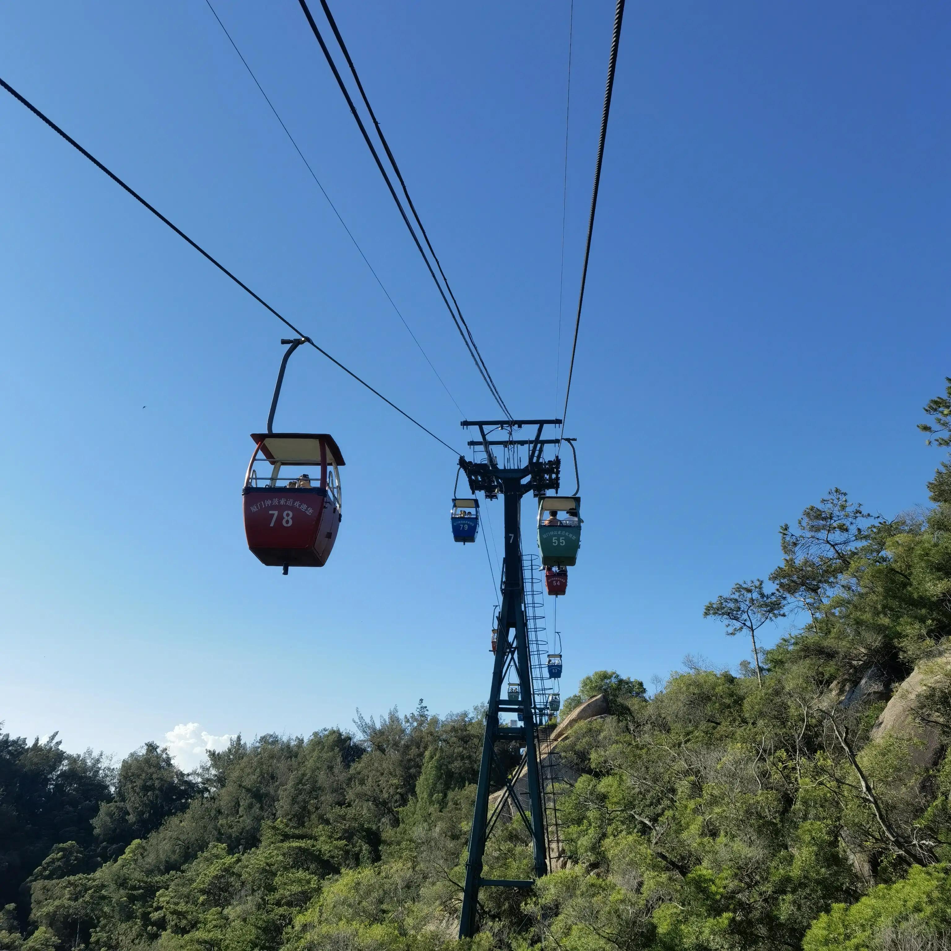 钟鼓索道起点和终点在不在一起,厦门钟鼓索道5d