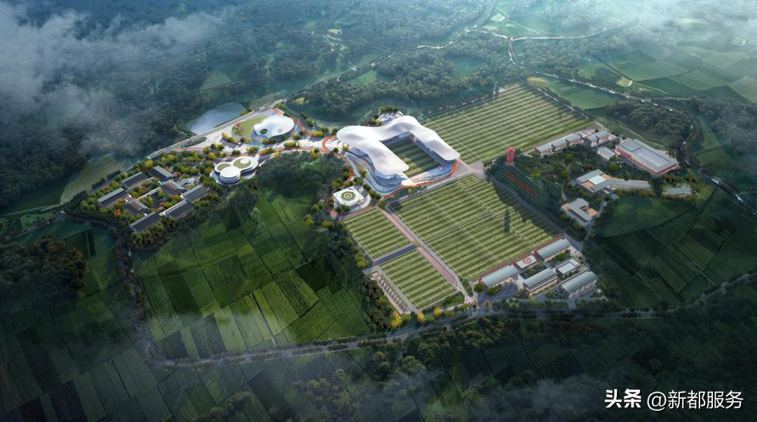 新都木兰兴城足球公园建设进度,成都四德公园足球场