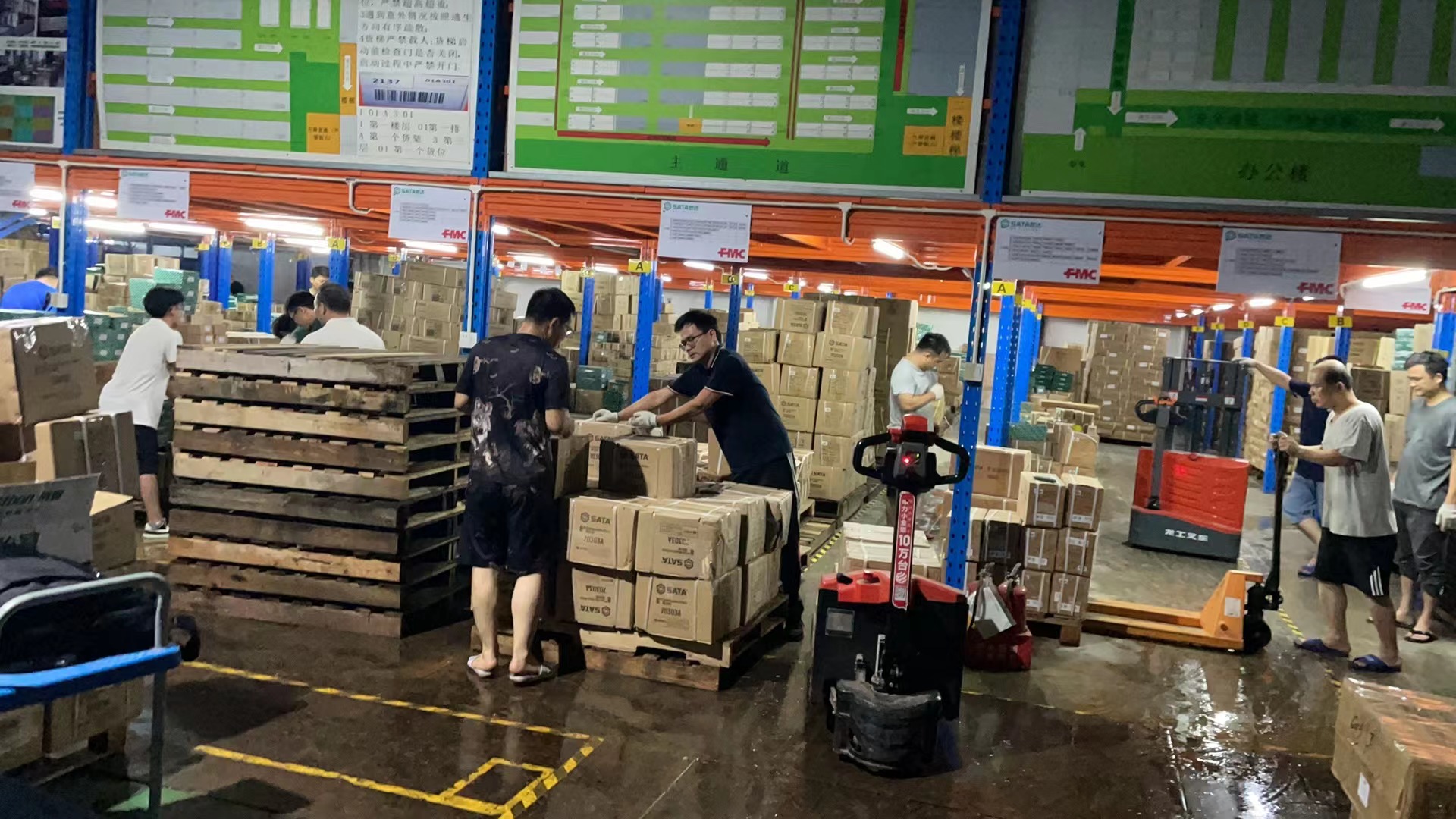 “汛”速行动|世达广东销售团队全力支援分销商