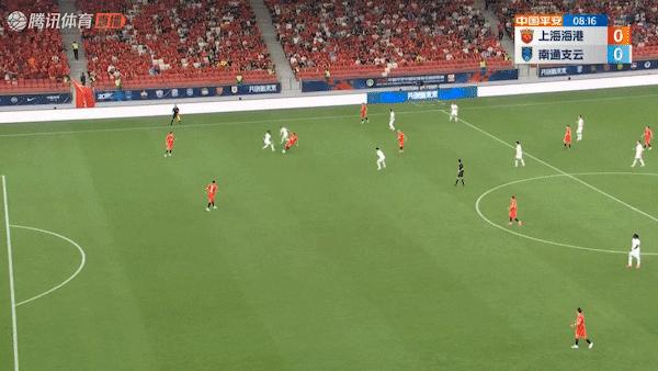 南通支云对天津津门虎卡隆进球,卡斯蒂略南通支云进球合集