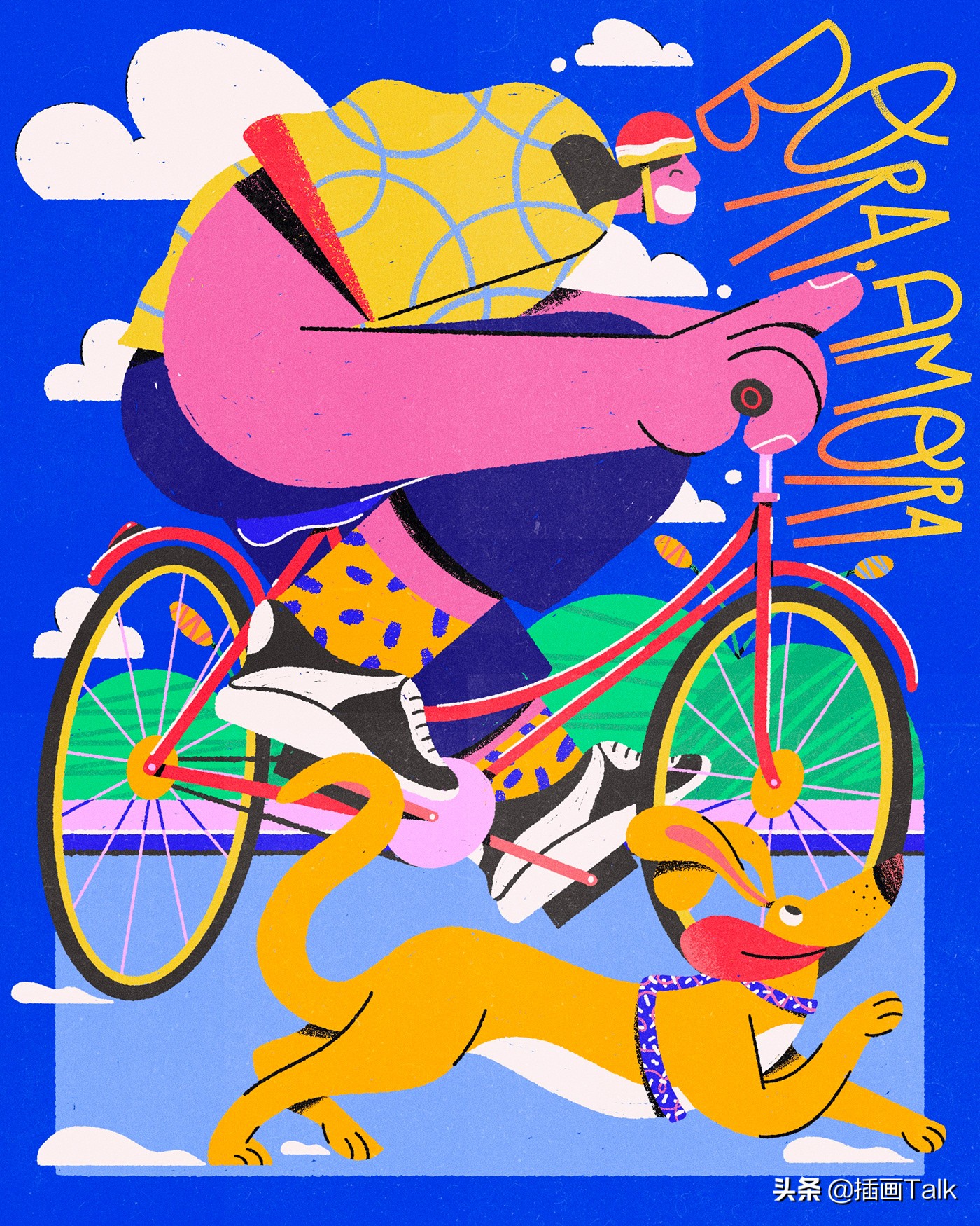 巴西插画师泰拳,巴西插画师jaza动物插画系列