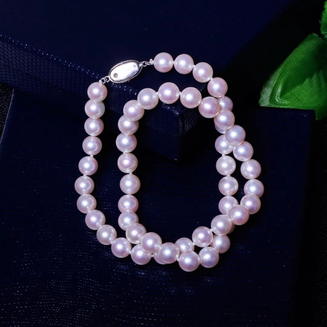 像星星一样照亮夜空,3.5-4mm的akoya珍珠项链价格