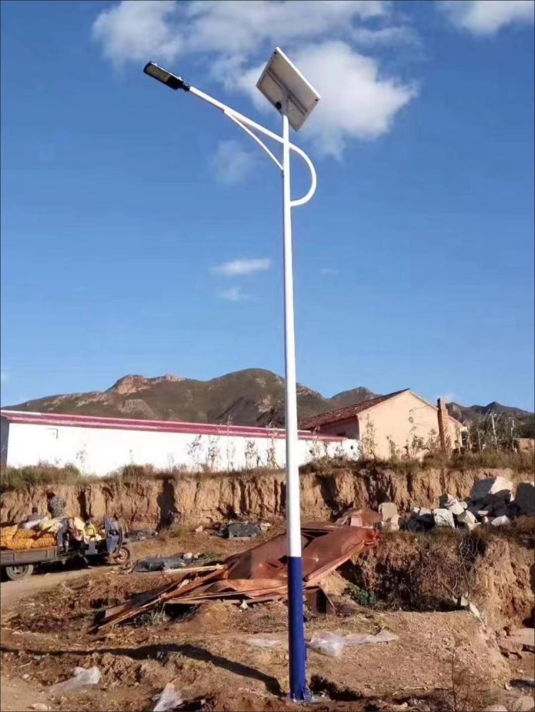 太阳能路灯的安装流程实景图,太阳能路灯的优势有哪些