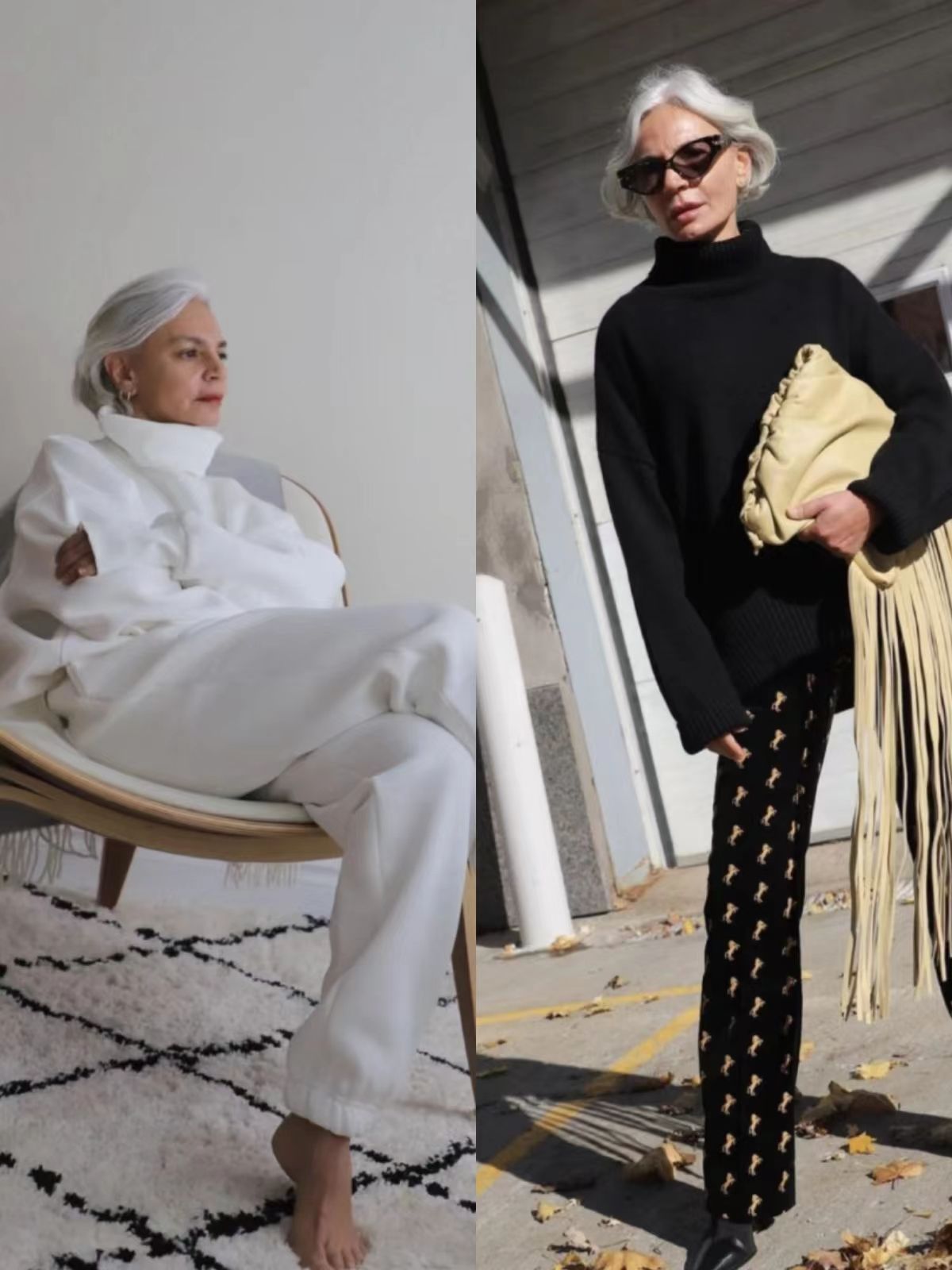 老年人穿什么颜色的毛衣好看,找老人好看的衣服