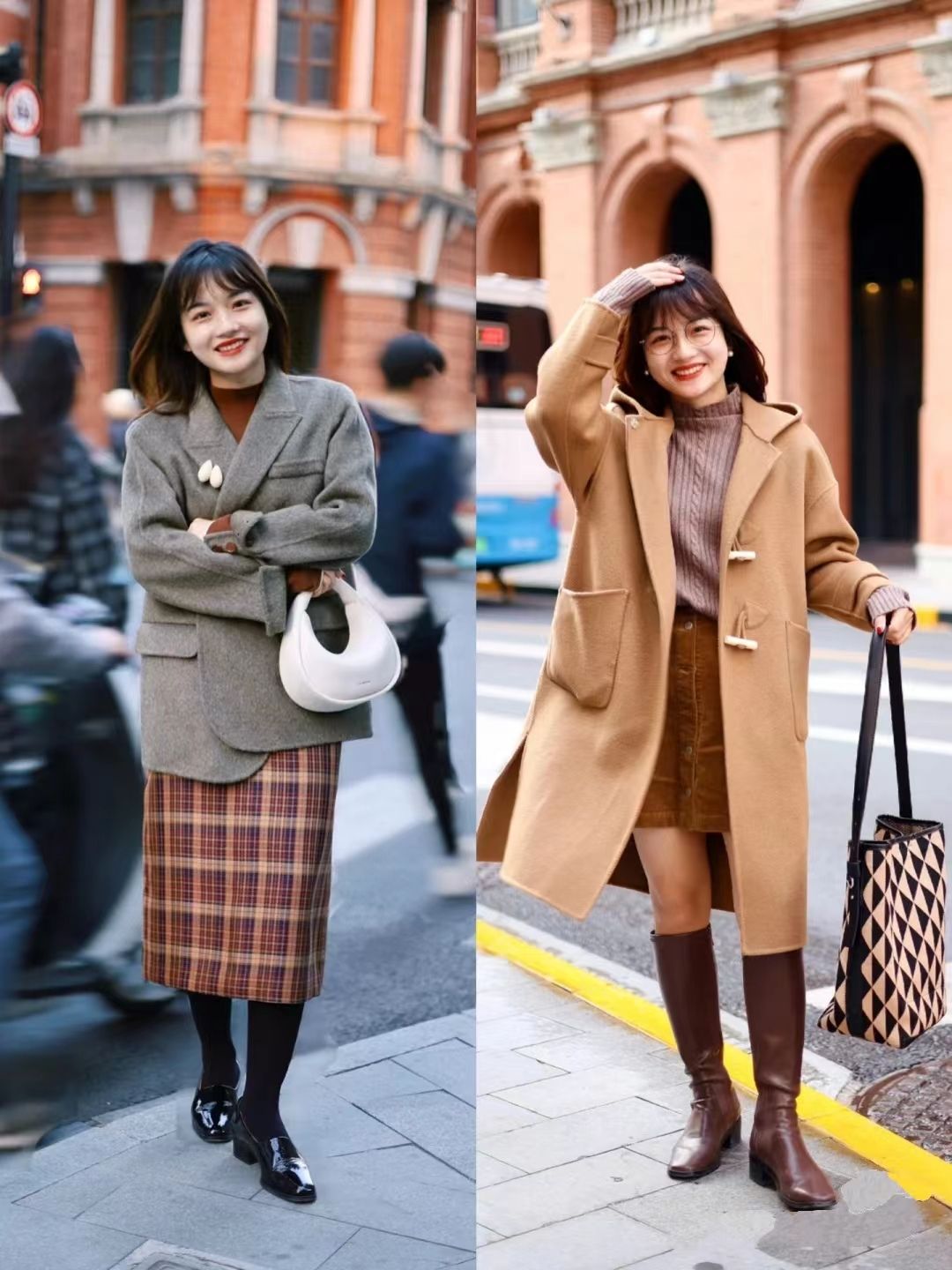 小个子穿廓形大衣怎么搭配,小个子穿大衣什么颜色显气质