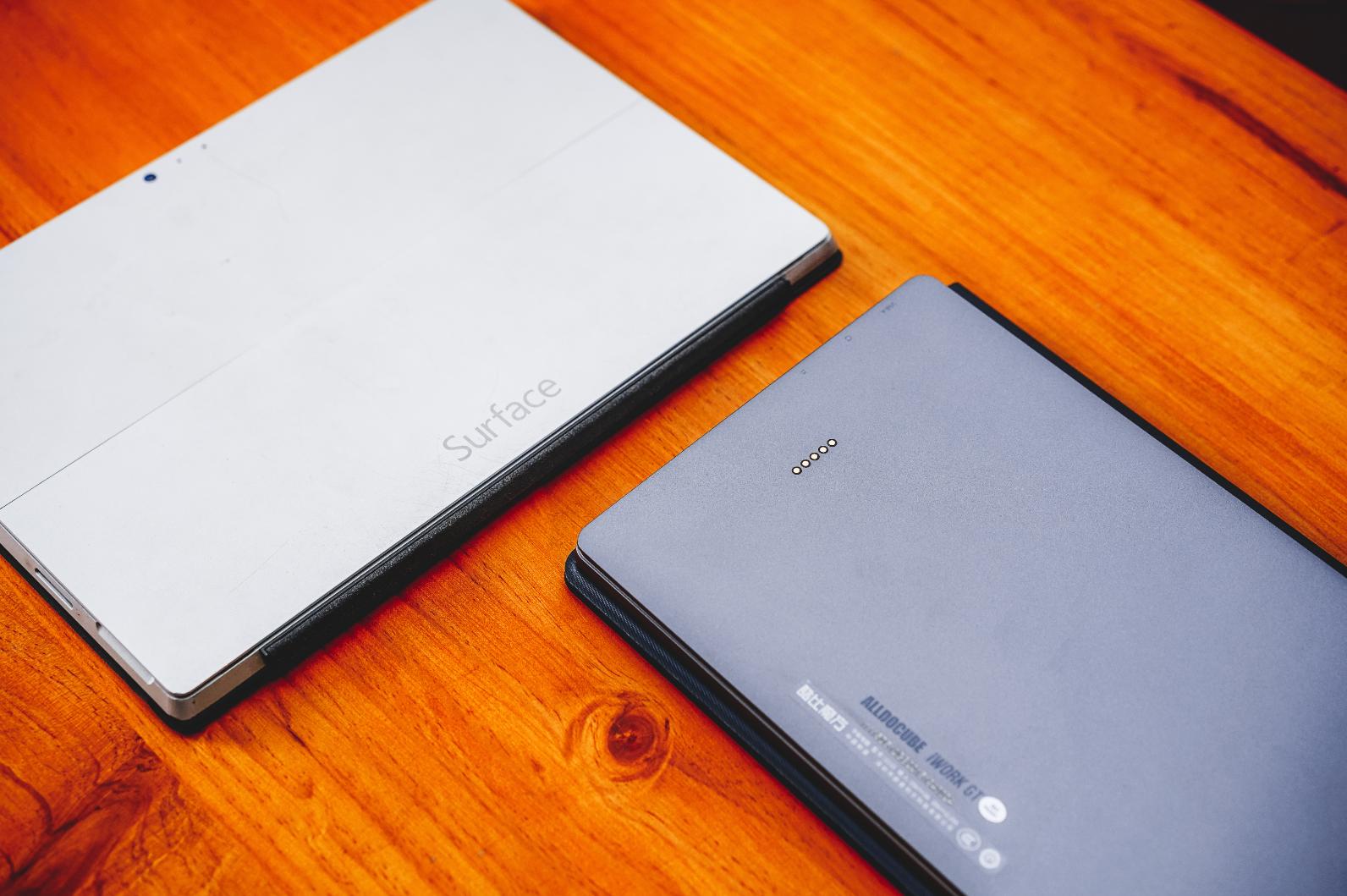 酷比魔方iworkgt12平板,酷比魔方iwork20pro和微软surfacego2