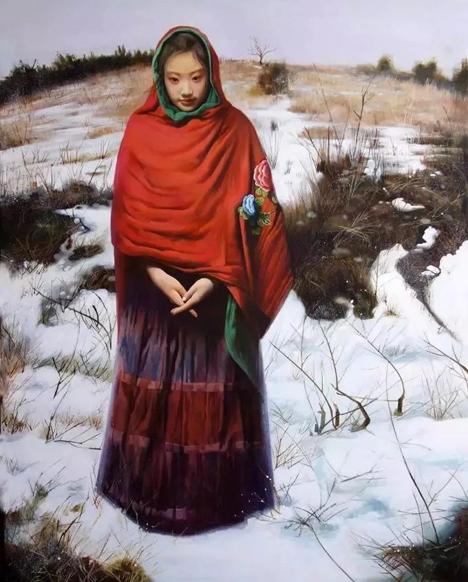 一个喜欢用上帝视角绘画女性人体美的画家，《心中的美好》舒展美