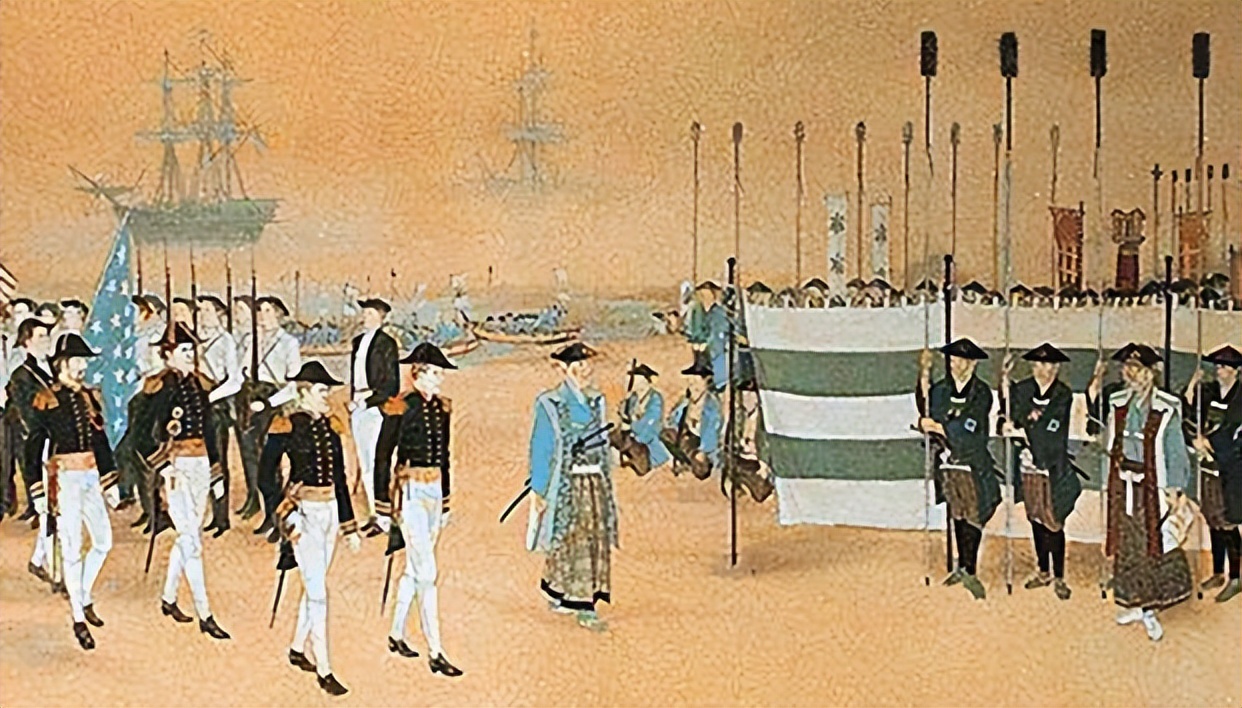 日本投降和美国签订了什么条约,美日通商条约