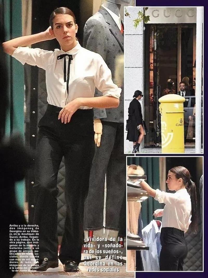 c罗女友乔治娜时装秀,c罗女友乔治娜写真照