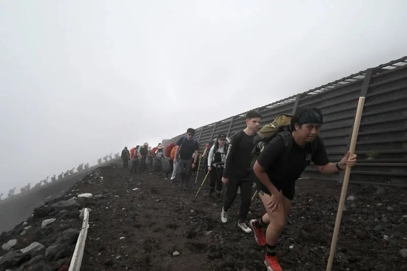 日本游客富士山,日本实拍富士山