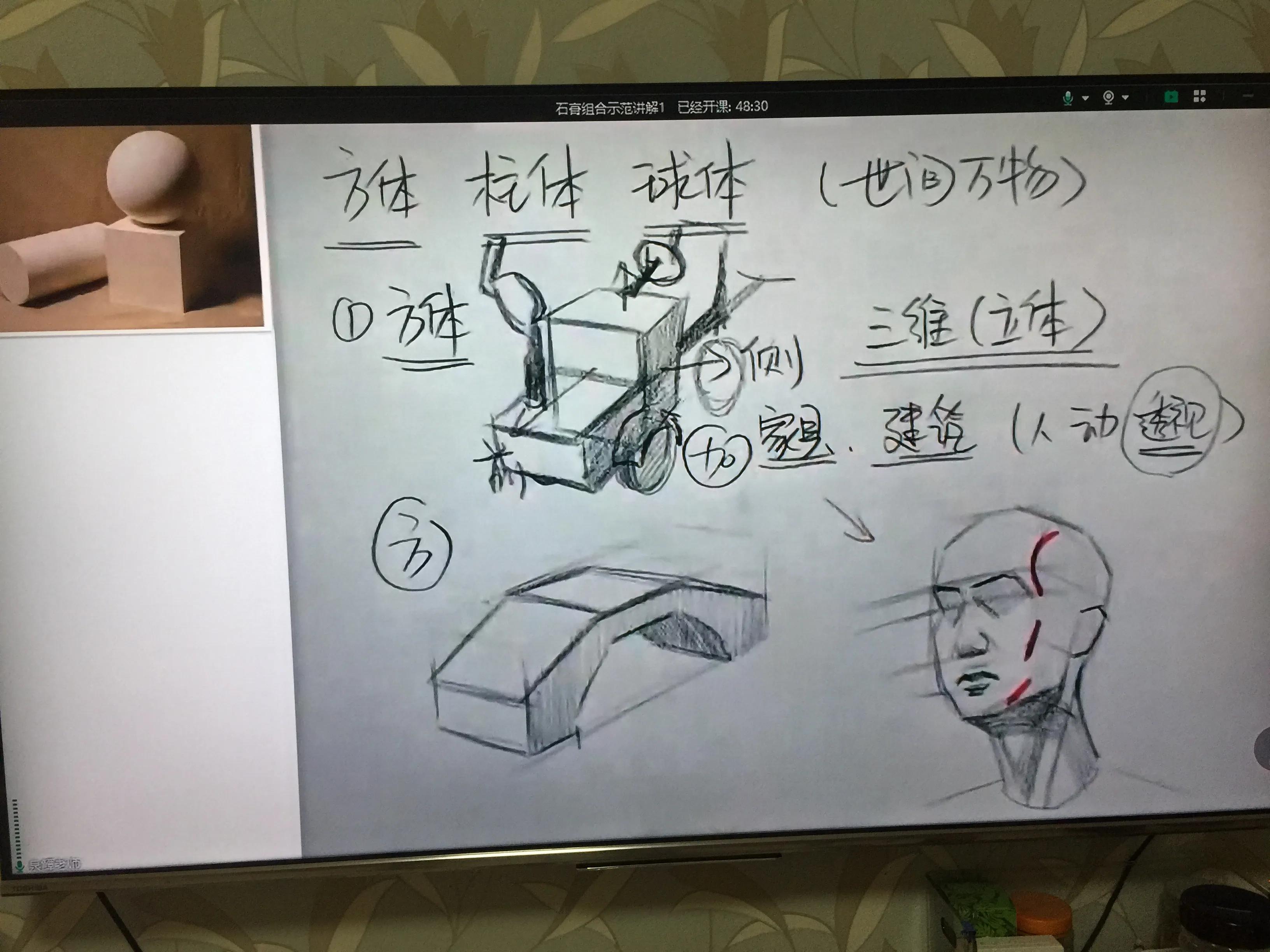 死水老师画画教程,林泉老师画画教学