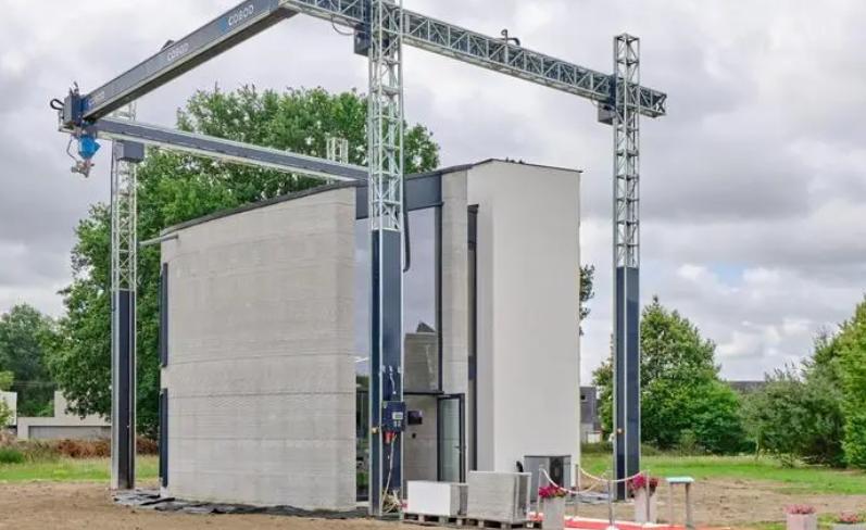 3d打印楼房全过程,3d打印房屋多久能实现