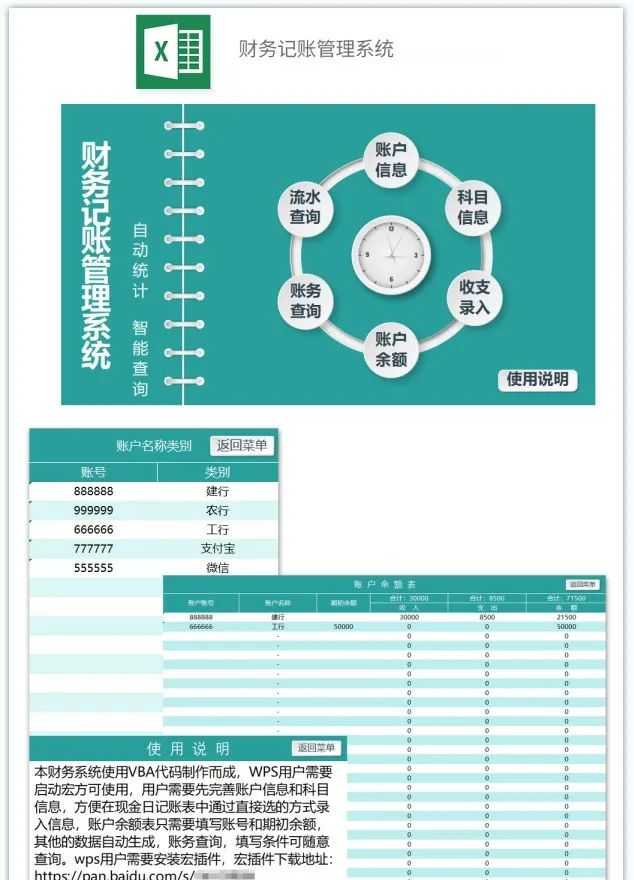 财务报表分析完整案例模板,excel简单财务报表模板