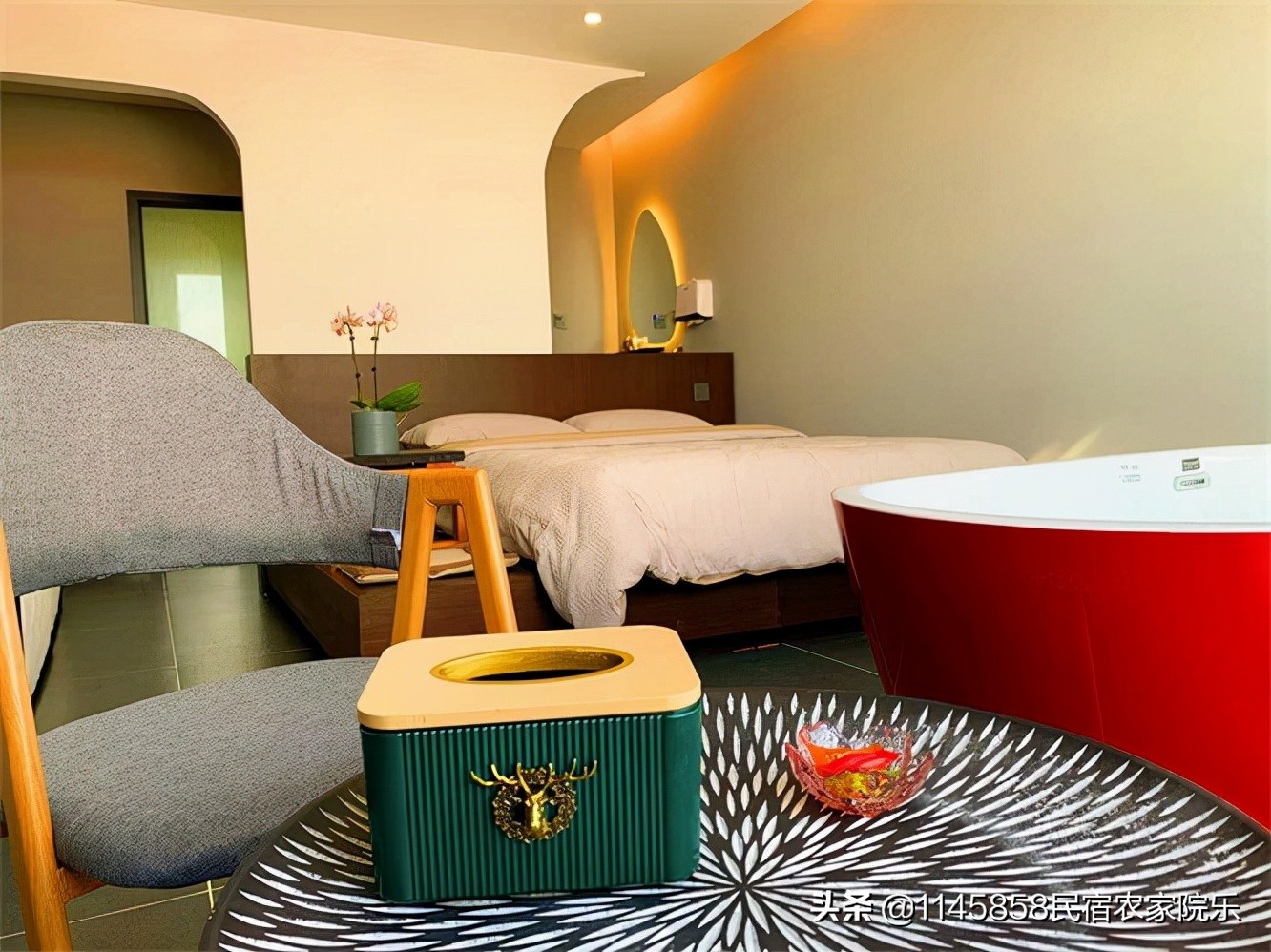 北京延庆玉渡山依舍舒适精品民宿,延庆玉渡山徽派民宿