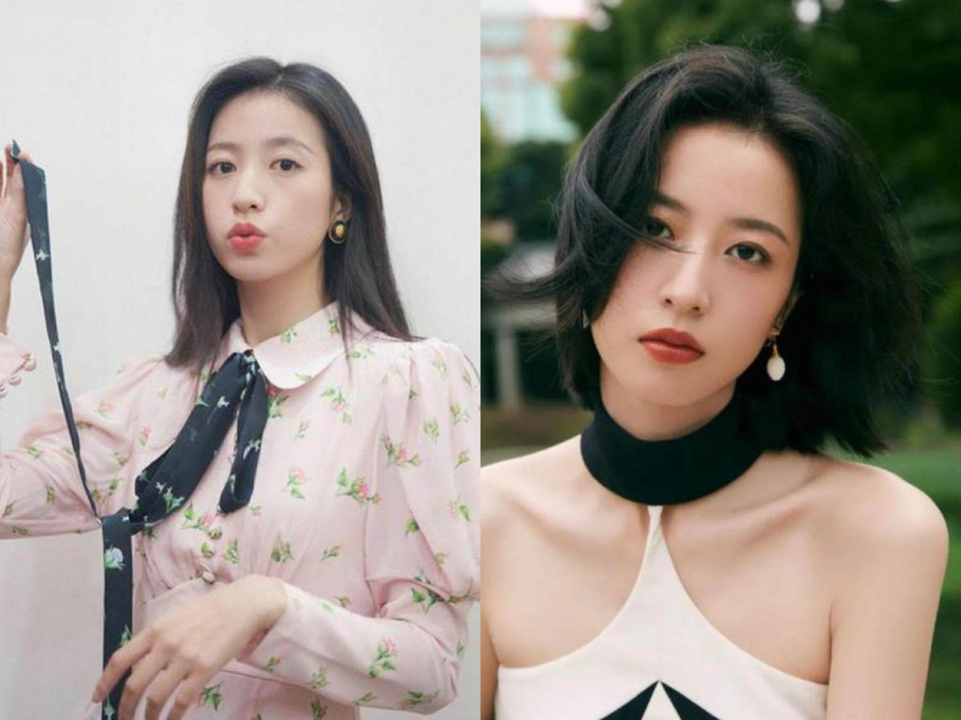 方脸大腮帮适合中分还是三七分,大饼脸中分超级简单又漂亮的发型