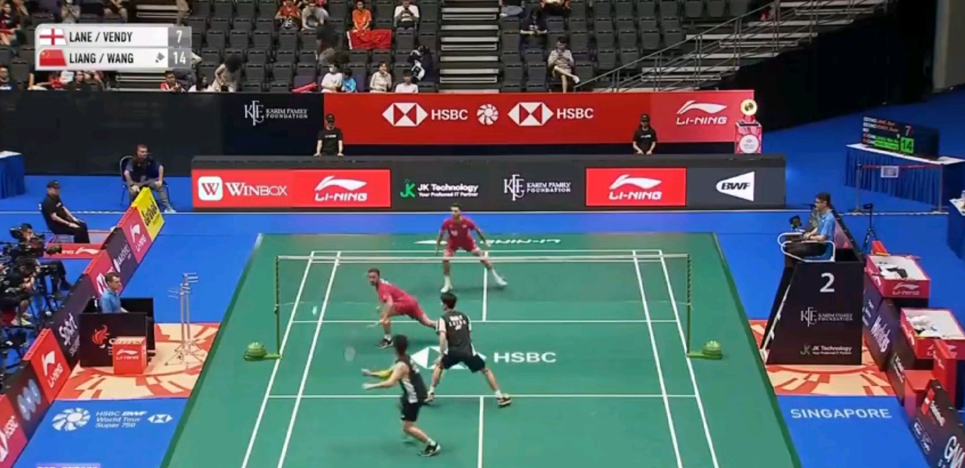 梁王组合新加坡公开赛vs苏谢回放,新加坡公开赛梁王