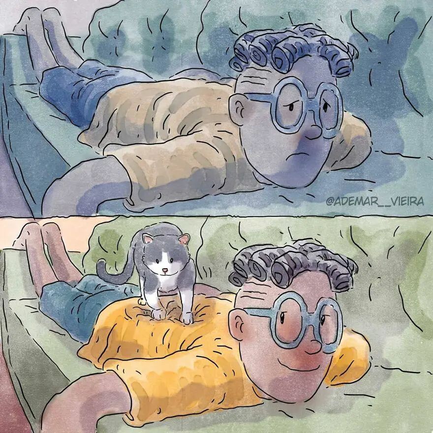 一部关于宠物的漫画,一套暖心的宠物漫画