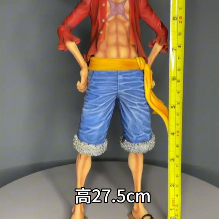 海贼王路飞手办gk,海贼王景品手办开箱