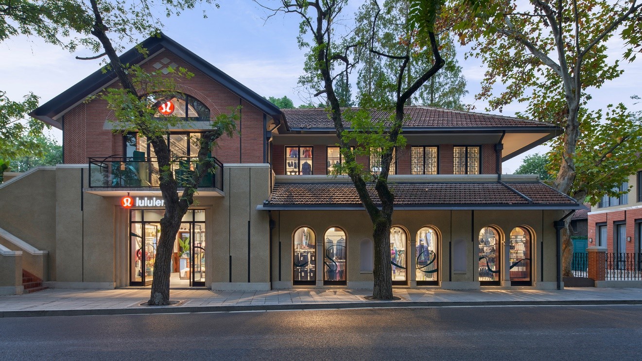 lululemon港汇店开业活动,lululemon济南店面