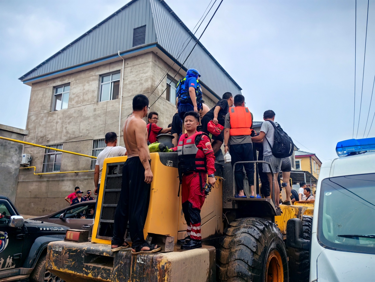 救援队支援河北涿州洪水灾情,蓝天救援队郑州水灾