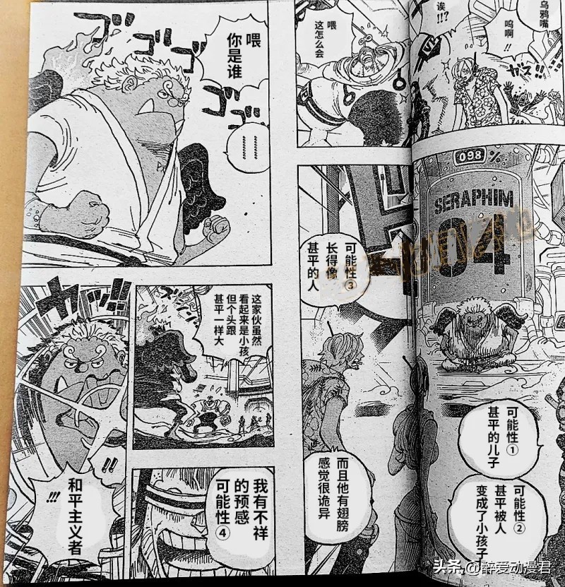 海贼王1065话索隆,海贼王1092话情报机器人