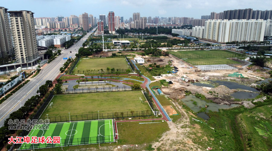 「现场组图」影响北海楼市的主要工程施工进度,2022年8月