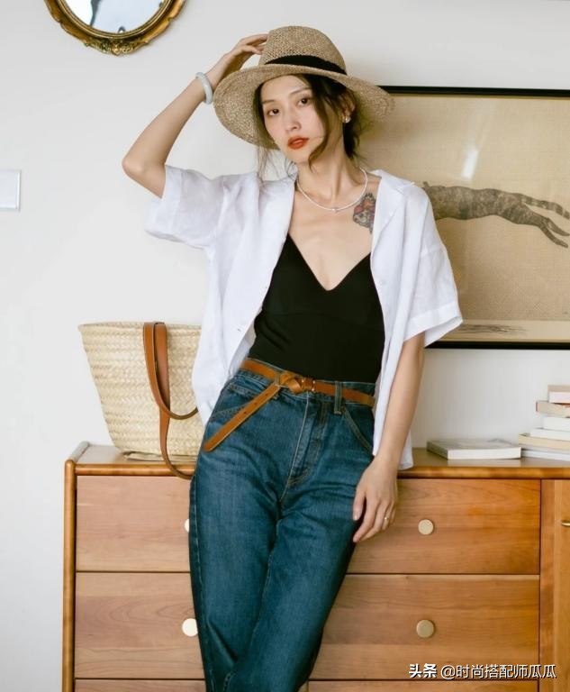 泳衣遮腿裤子怎么搭配,泳衣搭配裤子外穿