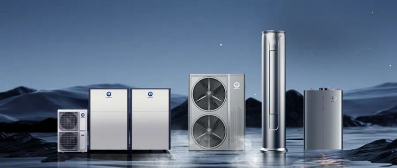 纽恩泰最新款空气能热泵采暖机,纽恩泰单采暖