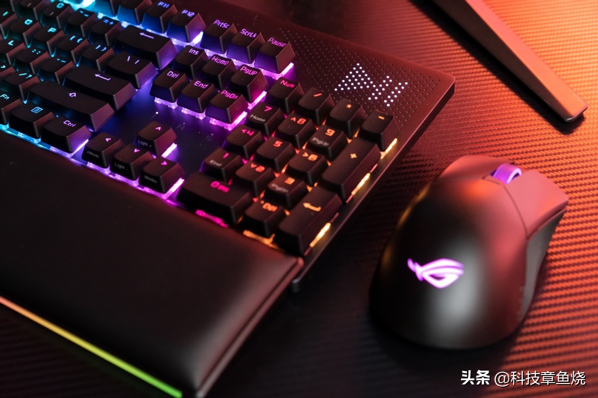 rog键盘耀光2键盘图,rog键盘耀光2幻测评