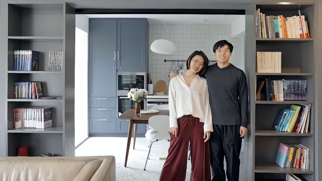 150平二手房改造效果,打通两套房变大平层