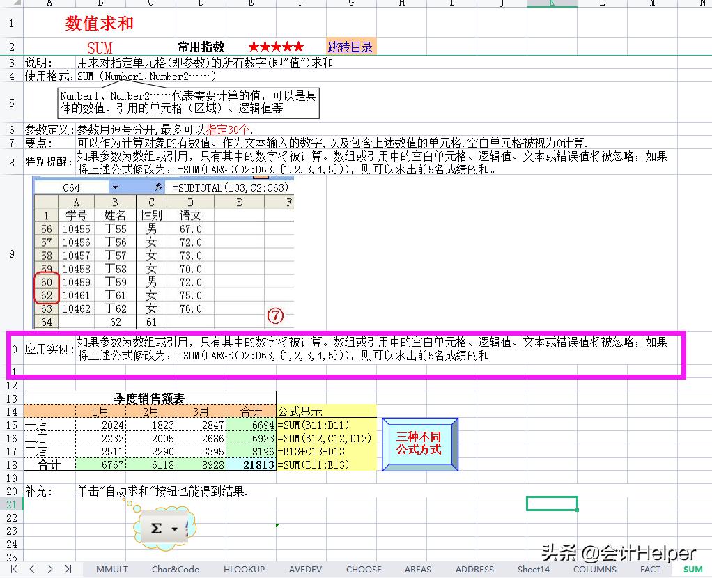 500个常用函数模板,500个函数详解