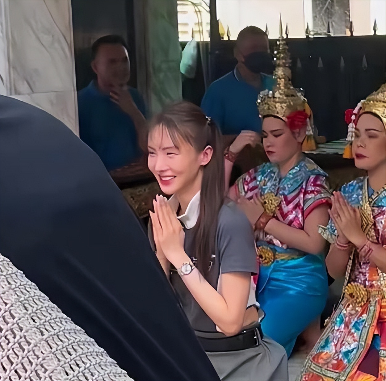 金晨泰国素颜,金晨泰国之行引热议