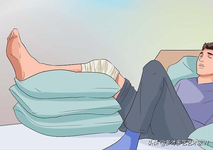 怎么样能缓解膝盖扭伤,膝盖扭伤伸直就疼