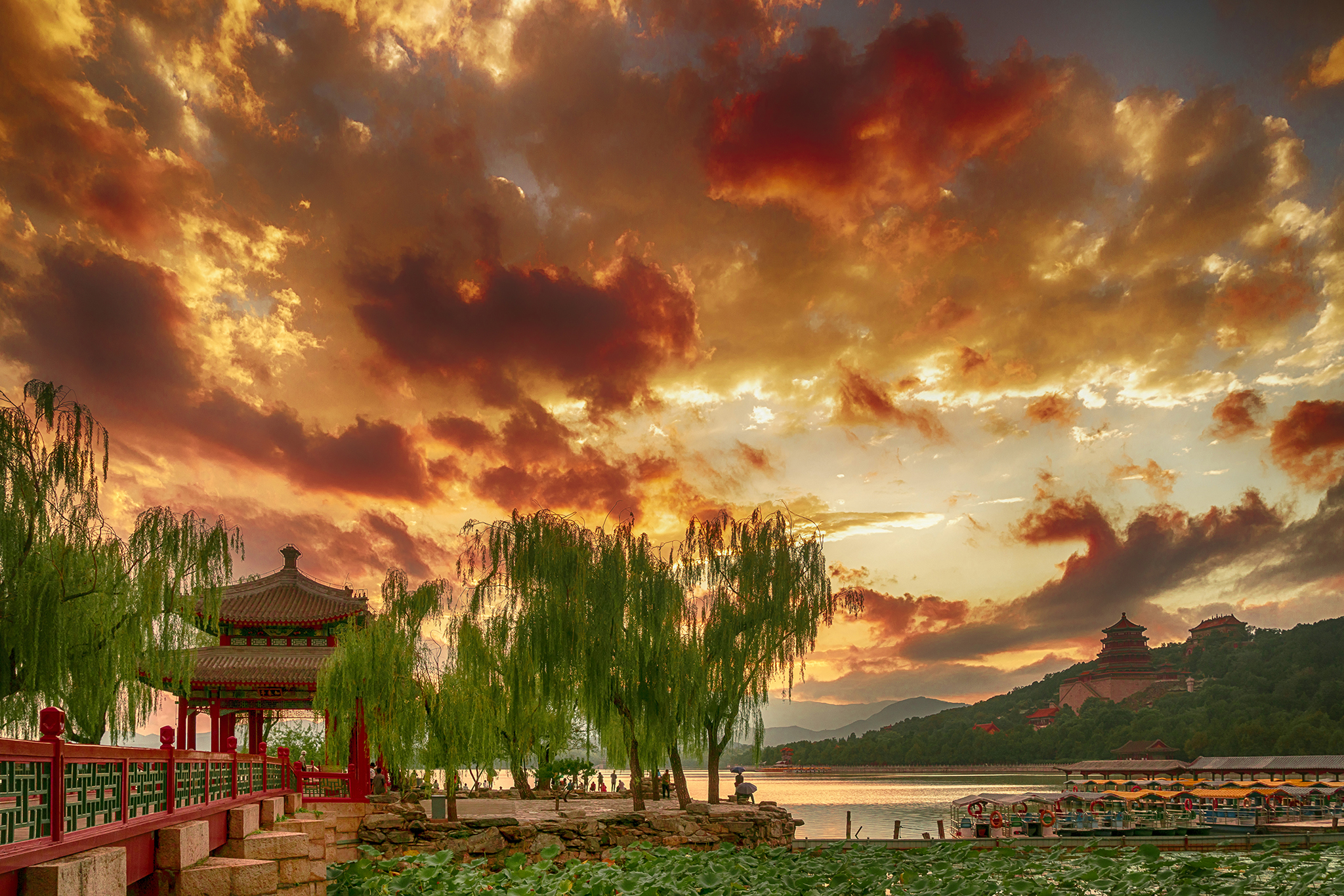 走颐和清漪，赏皇家园林之十一：昆明湖东堤（修订版）