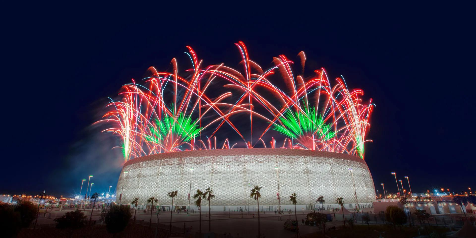 回放看卡塔尔世界杯,卡塔尔世界杯主体育场