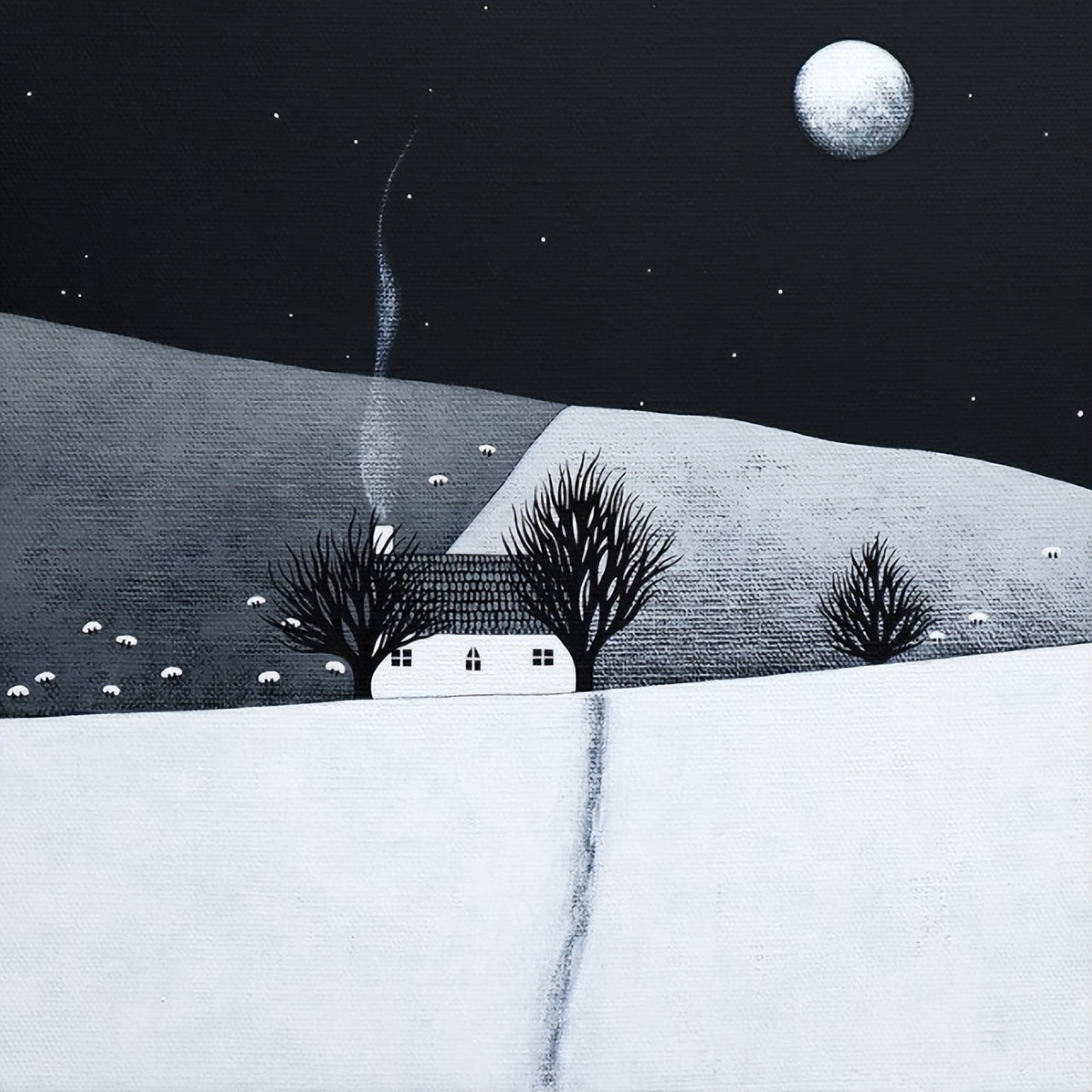 创意石头画简单儿童,石头画创意简单